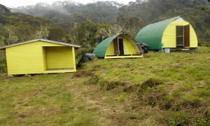 Rwenzori Mountain huts